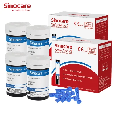 Sinocare Blutzuckermessgerät Safe Aq Accu Sinocare Blutzuckertest Digitales Messgerät Medizinische Glukosemonitore Cgm-Uhr