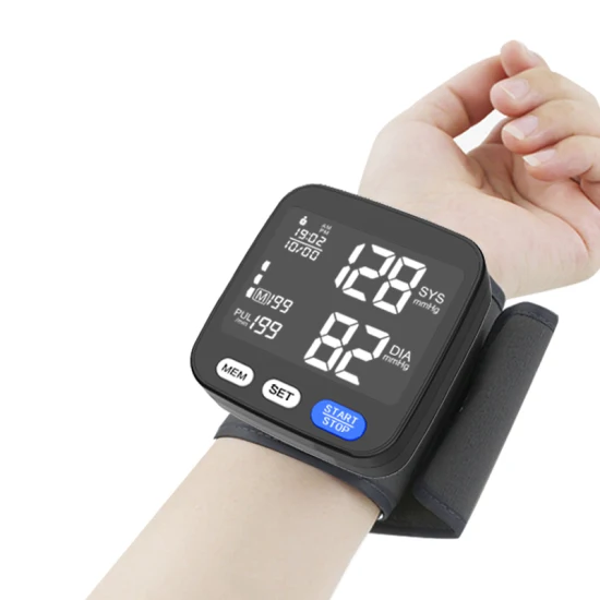 Heißestes digitales Bp-Maschinen-Handgelenk-Blutdruckmessgerät für medizinische Versorgung mit CE/ISO 13485/510K-Zertifikat