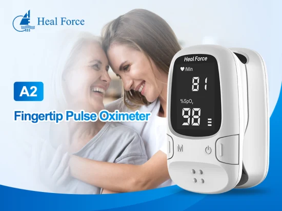 Kostenlose Probe Heal Force Guter Preis Oximeter CE Sauerstoffoximeter Fingerspitzen-Pulsoximeter Fingerpulsoximeter